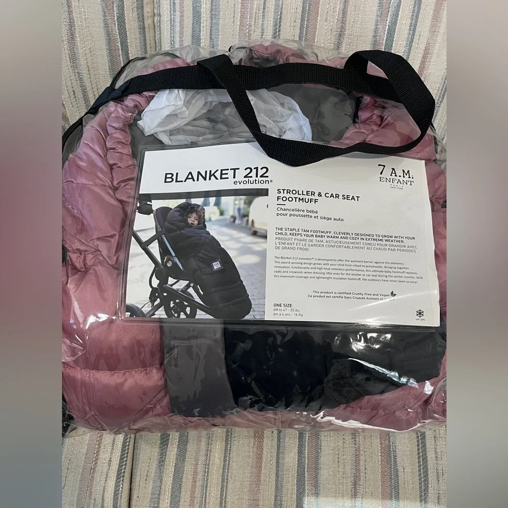 7AM blanket 212 evolution - pink